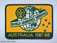WJ'87 16th Word Jamboree Mondial Large